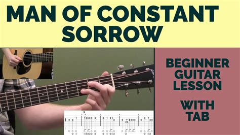 Man of Constant Sorrow-driven Bluegrass Balladry Steeped in Haunting Vocals and Melancholy Guitar Picking